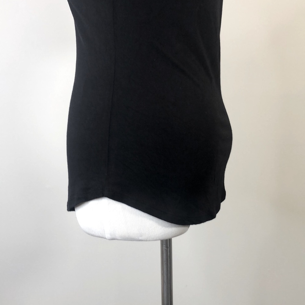 INC black tee with silver detail - Picture 6 of 7